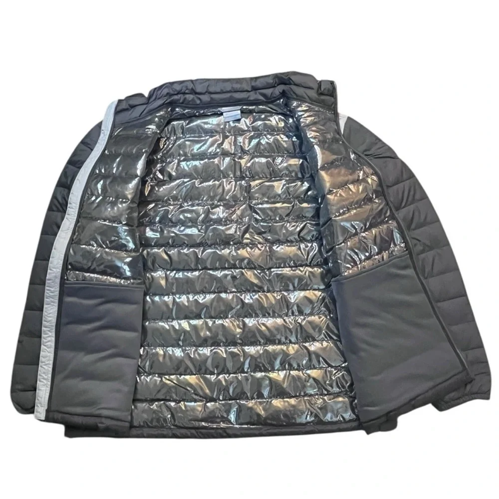 Columbia Men’s XXL Powder Lite Insulated Jacket 169800 Puffer Grey/white